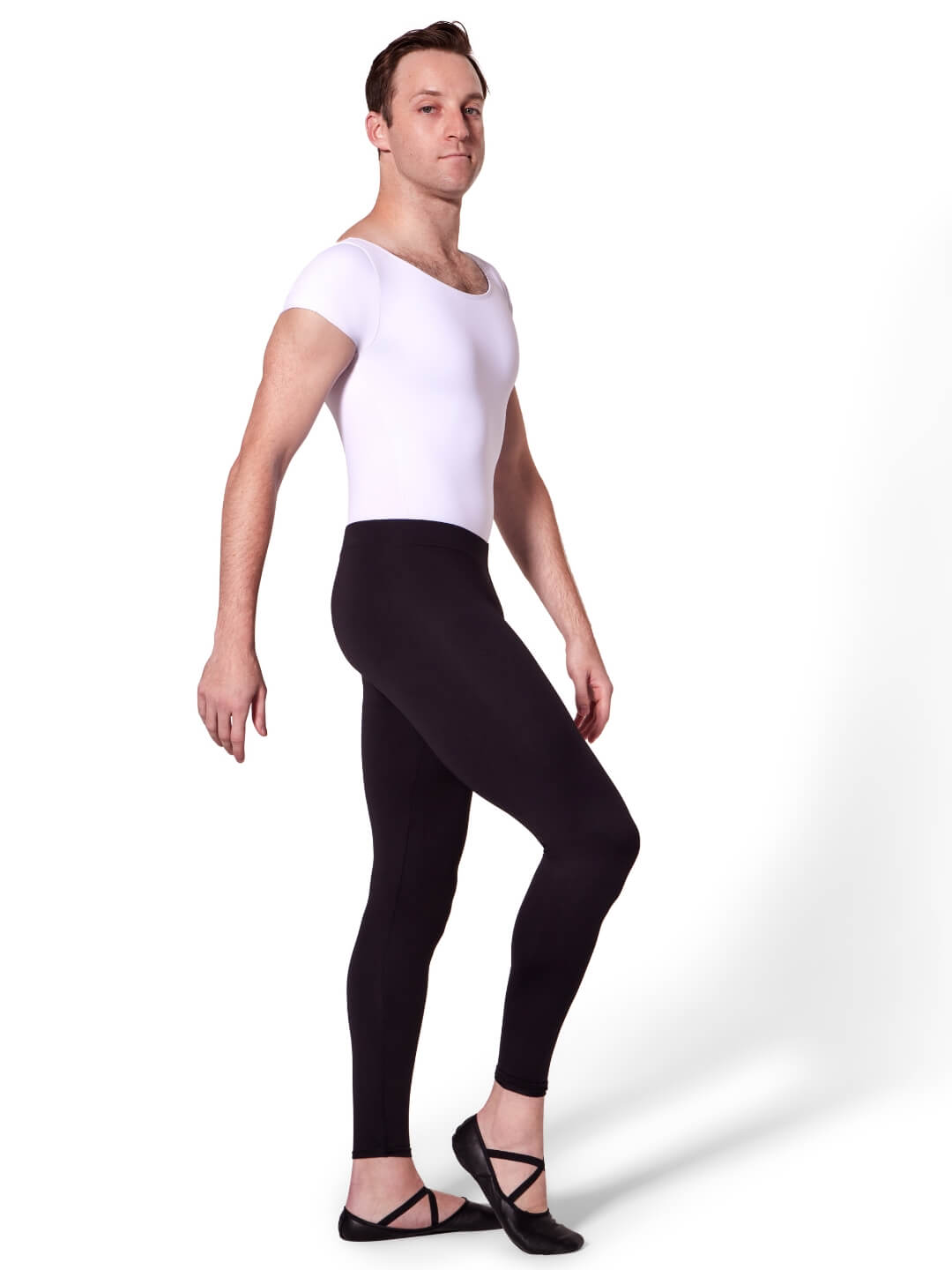 Sculpted Leather Romeo Ballet Shoe for Men - Capezio Classic