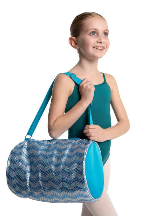 Capezio Chevron Barrel Bag - Capezio Classic