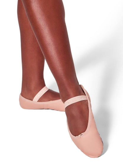 Leather Full Sole Daisy Ballet Shoe for Beginners - Capezio Essential