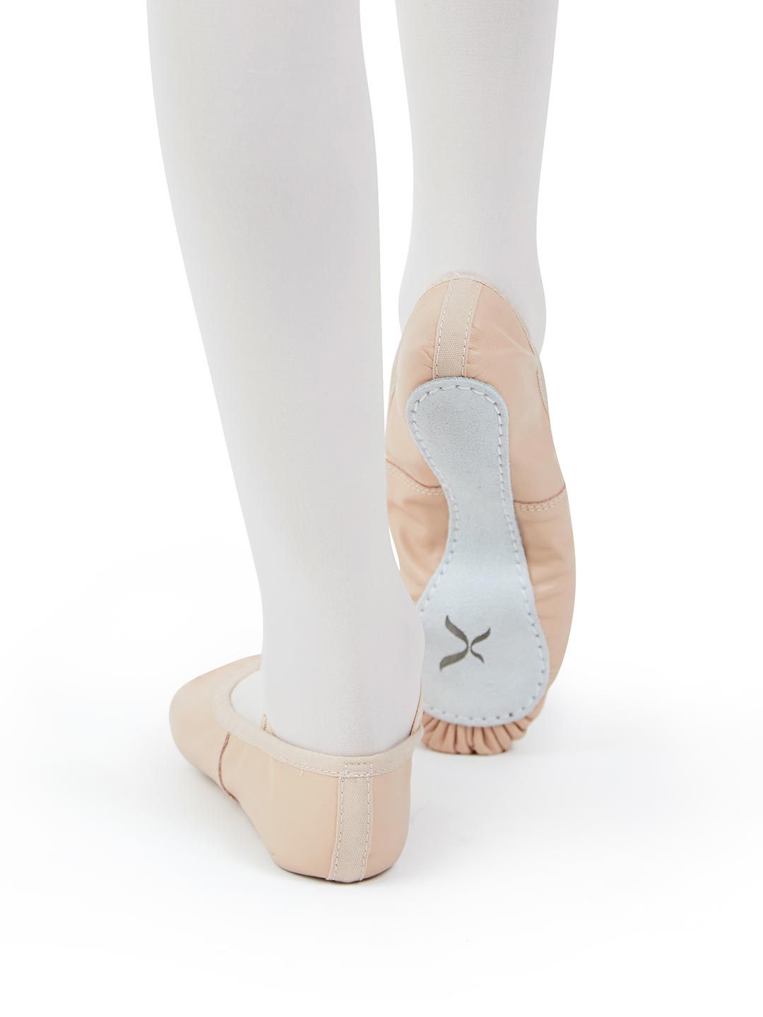 Leather Full Sole Daisy Ballet Shoe for Beginners - Capezio Essential