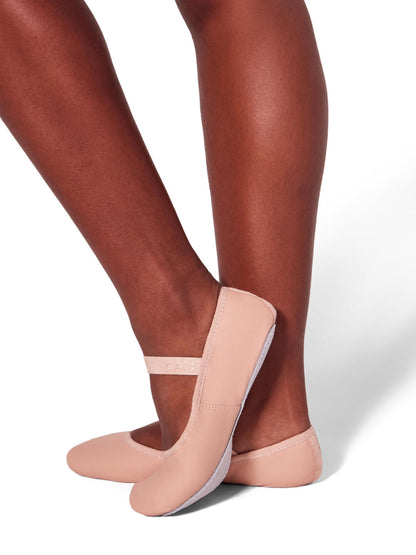 Leather Full Sole Daisy Ballet Shoe for Beginners - Capezio Essential