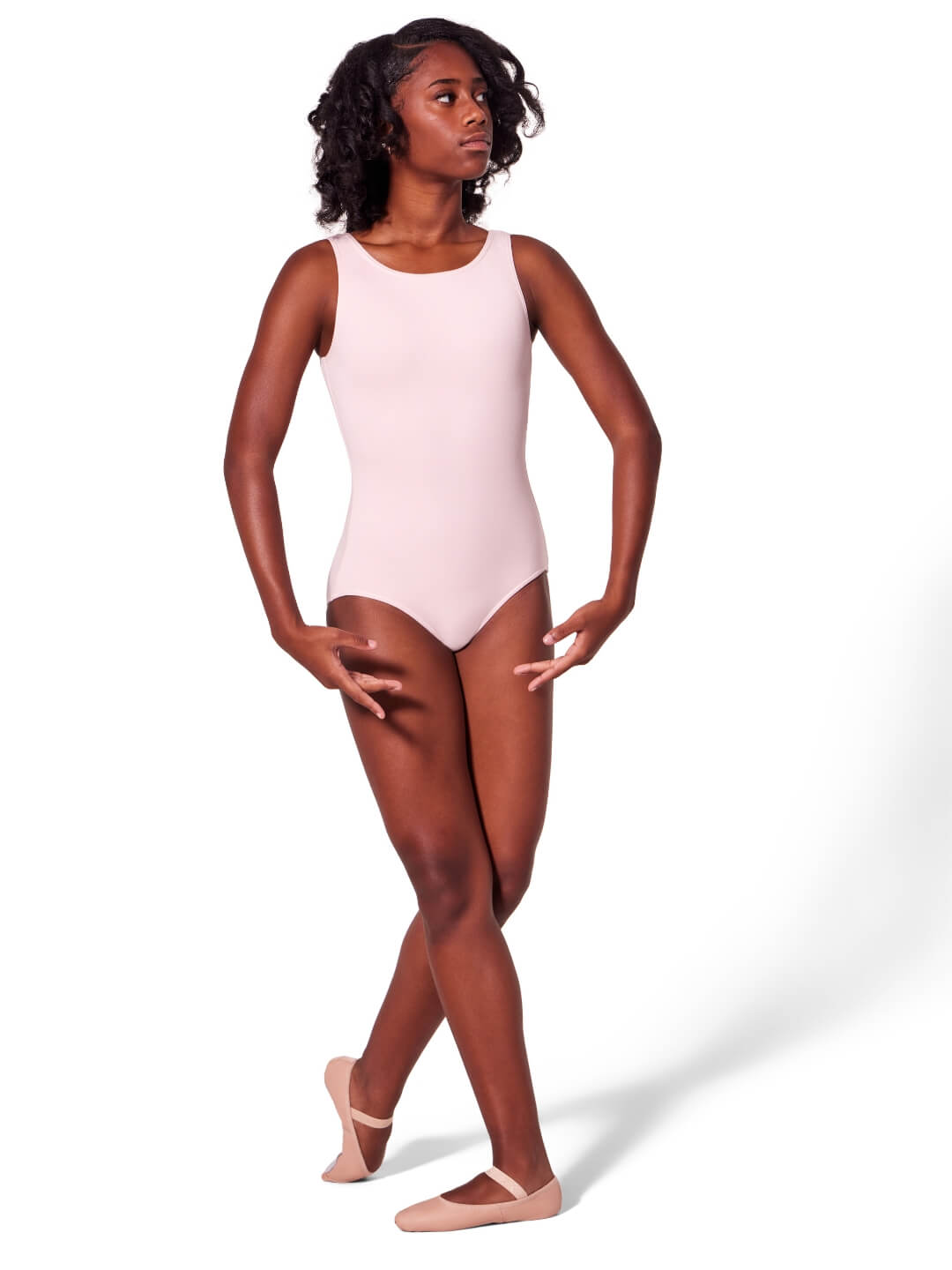 Leather Full Sole Daisy Ballet Shoe for Beginners - Capezio Essential