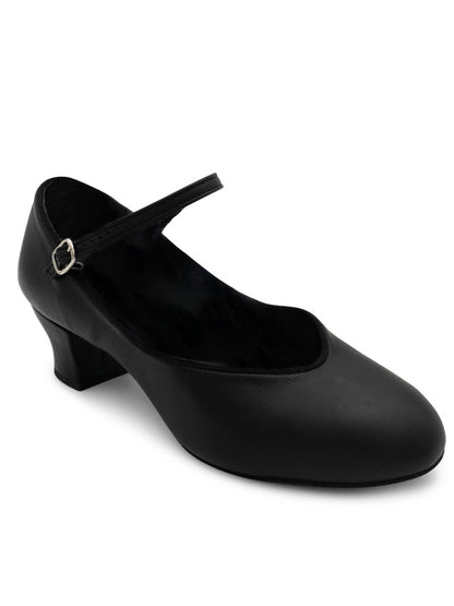 Suede Sole Jr. Footlight Character Shoe - Capezio Signature