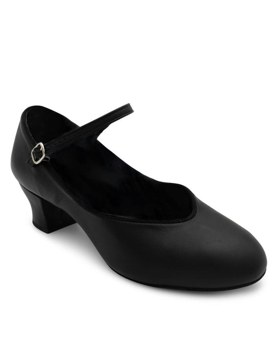 Suede Sole Jr. Footlight Character Shoe - Capezio Signature