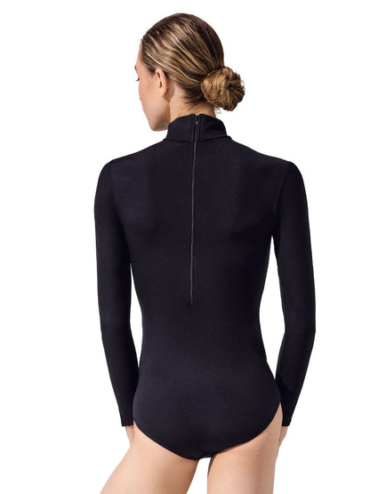 Modest Turtleneck Long Sleeve Leotard - Capezio Essential