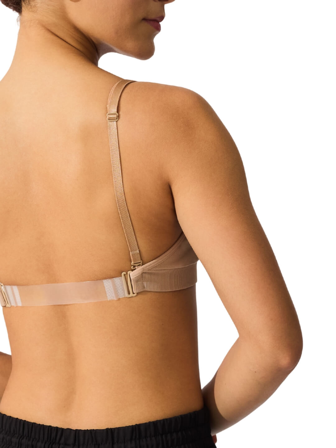 Capezio Seamless Clear Back Sweetheart Bandeau Bra - Capezio Recommended
