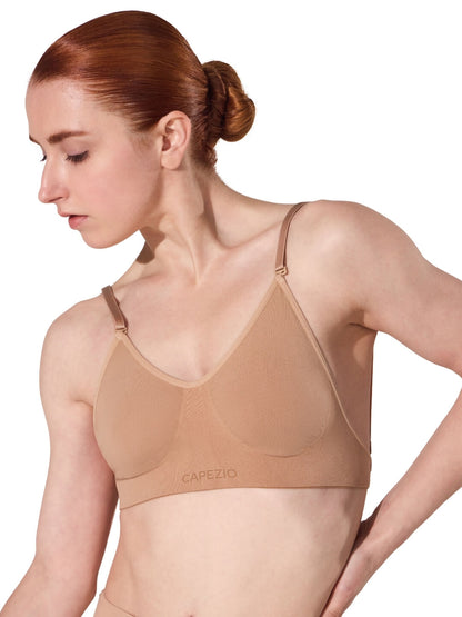Capezio Seamless Clear Back Bra - Capezio Classic