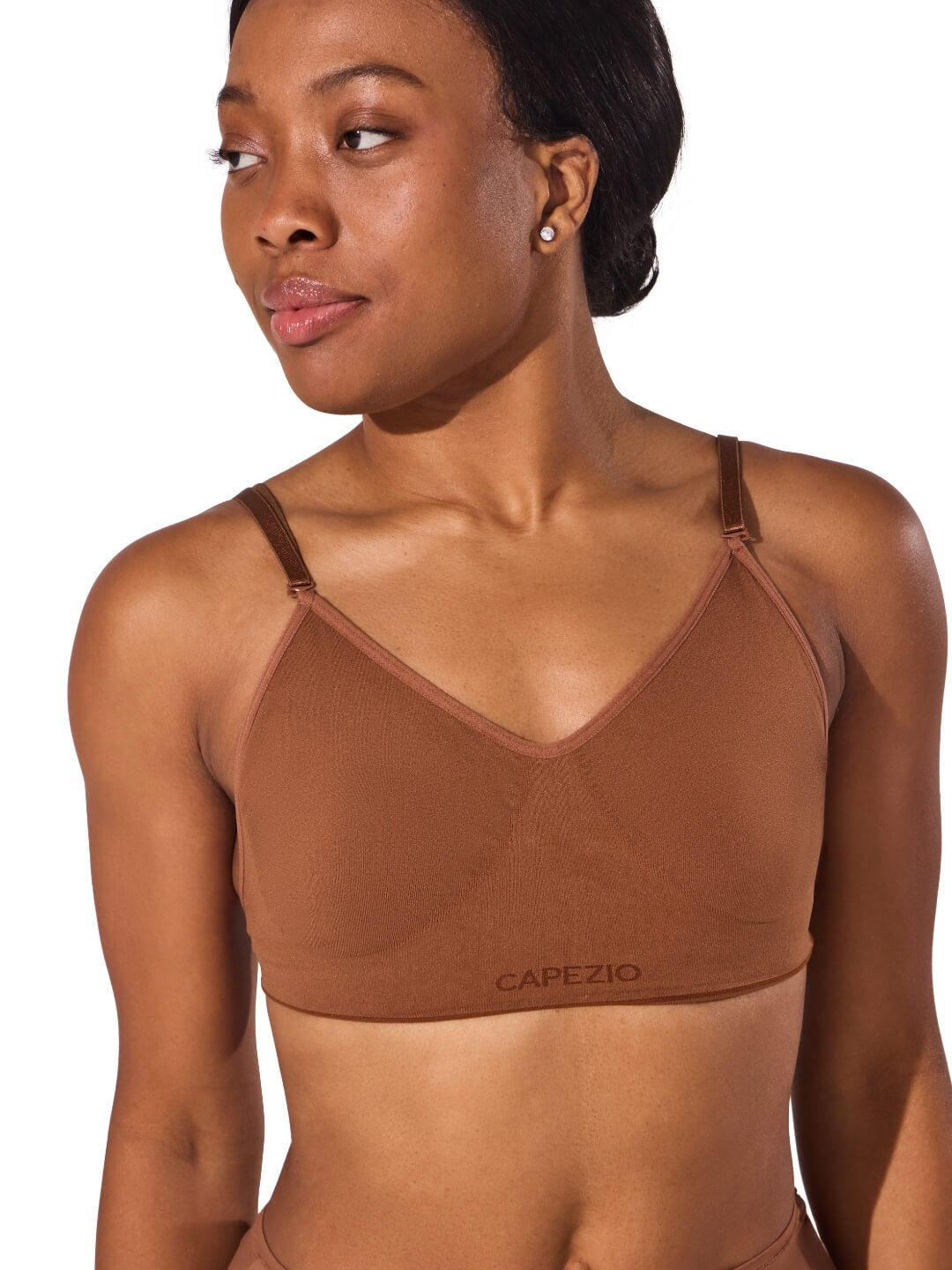 Capezio Seamless Clear Back Bra - Capezio Classic