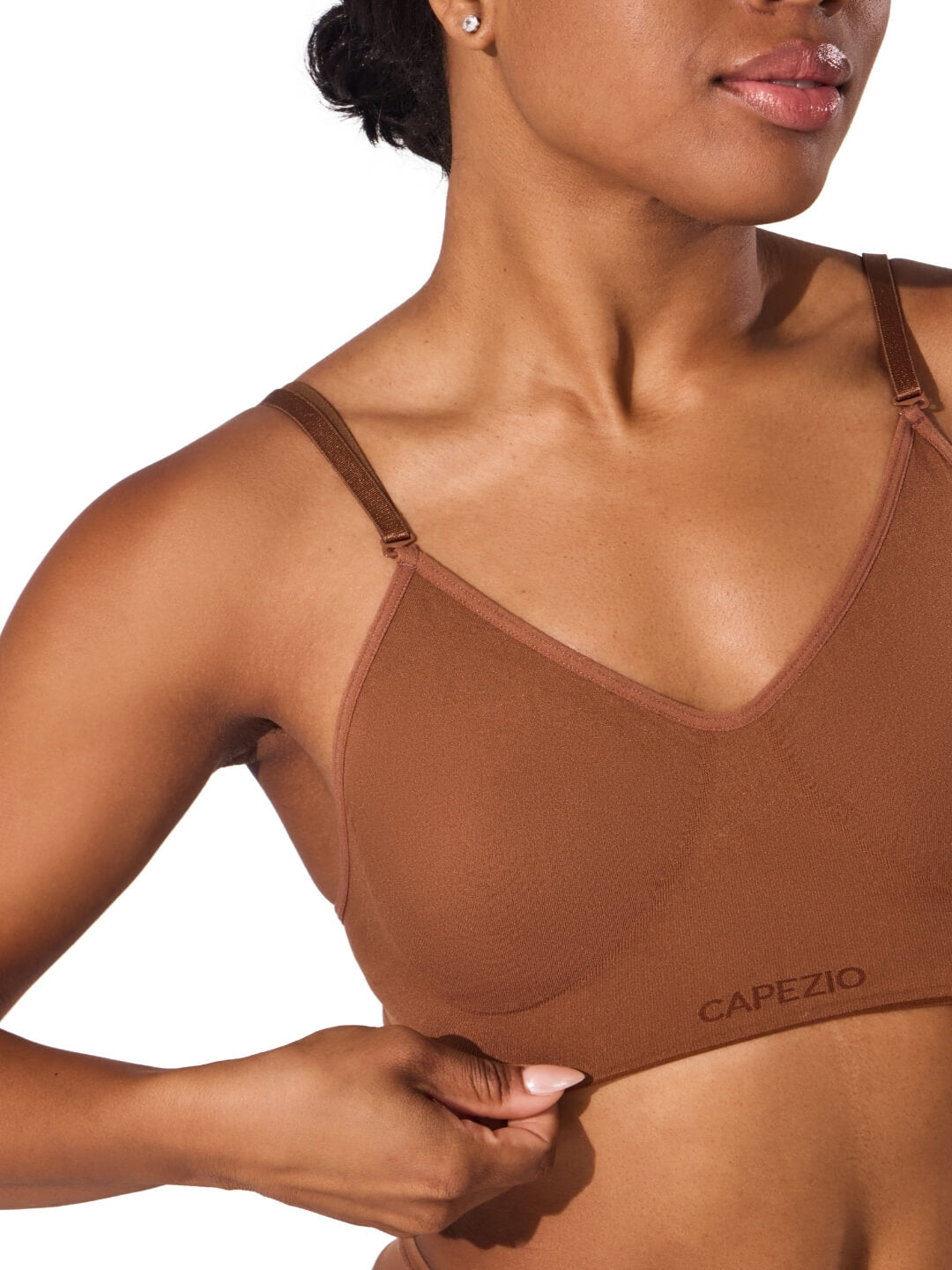Capezio Seamless Clear Back Bra - Capezio Classic