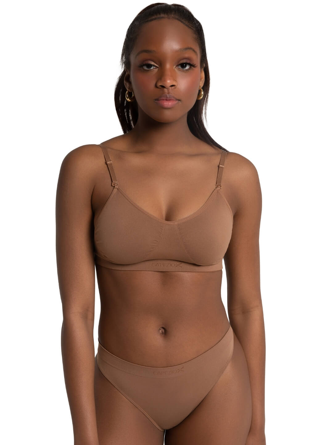 Capezio Seamless Clear Back Bra - Capezio Classic