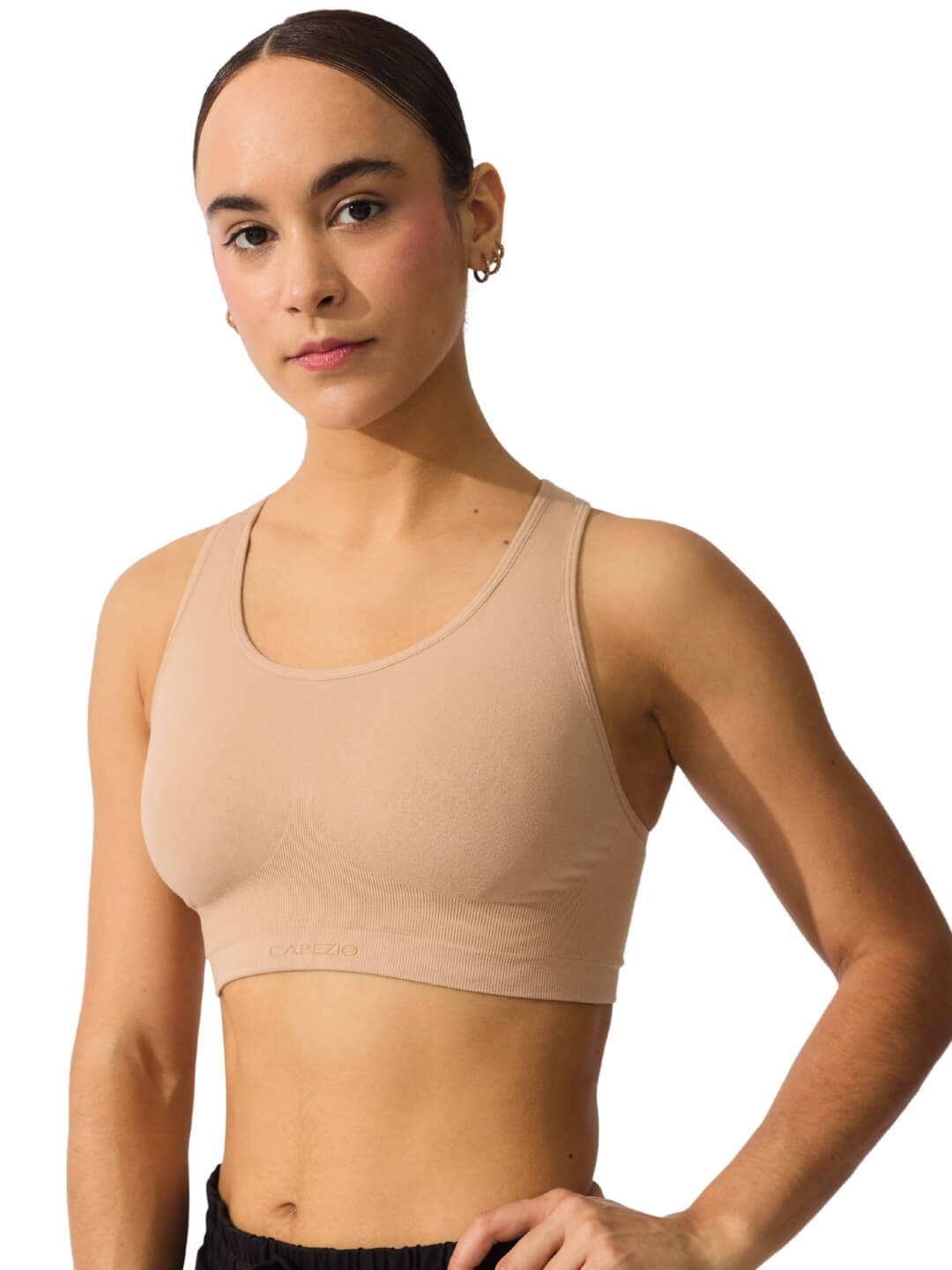 Capezio Seamless Racerback Sports Bra - Capezio Recommended