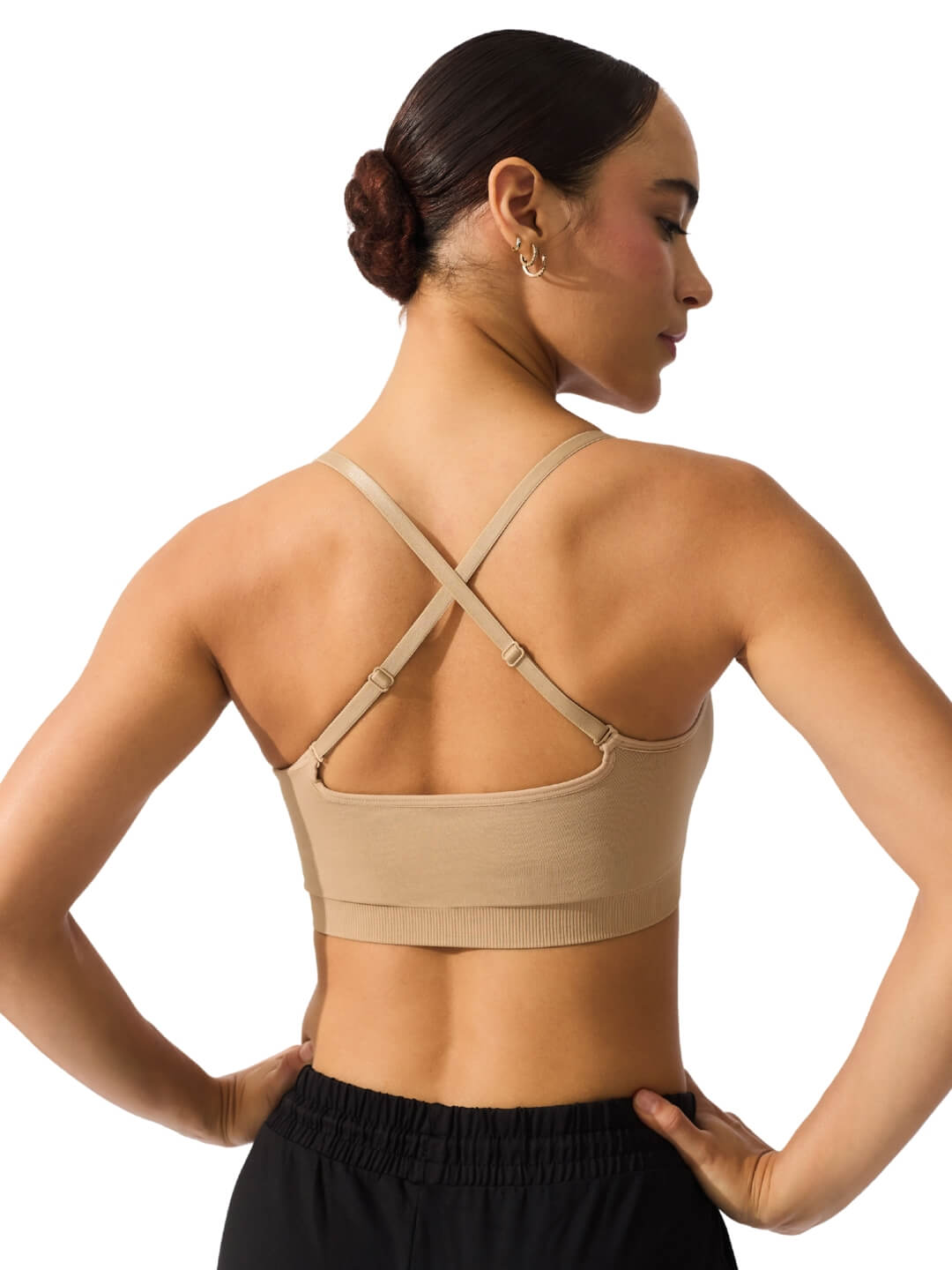Capezio Seamless Convertible Longline Bra - Capezio Exclusive