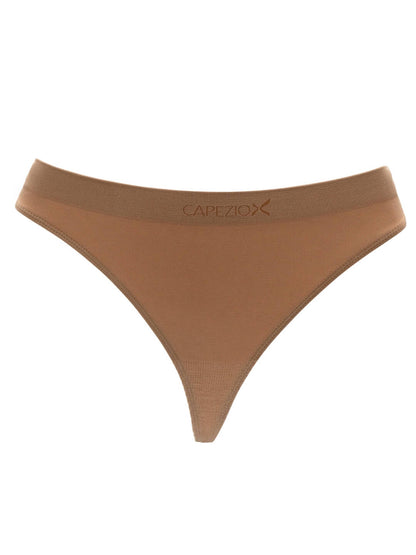 Seamless Low Rise Thong with DanceFresh® Protection - Capezio Signature