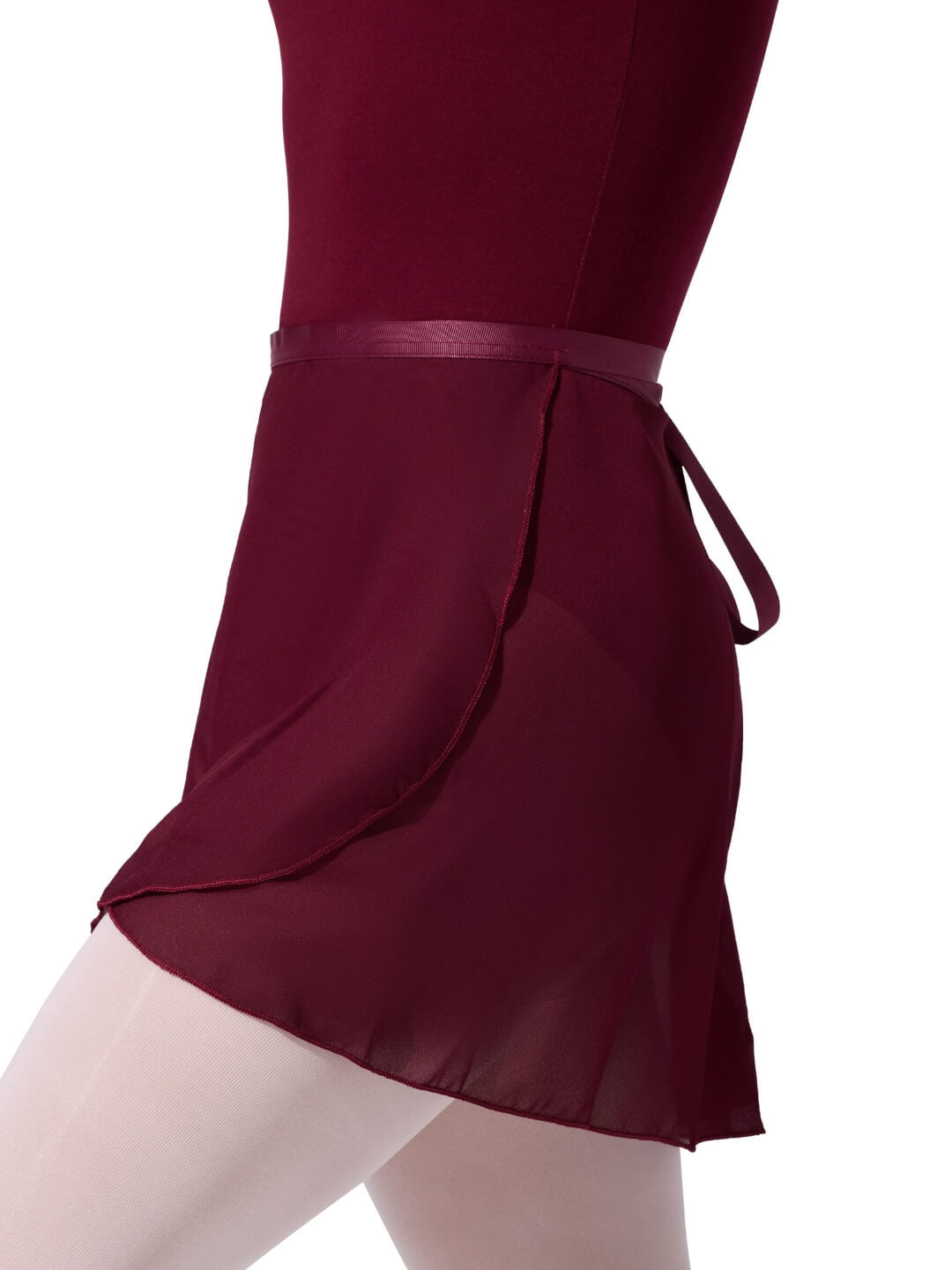 Elegant Georgette Wrap Skirt - Capezio Everyday