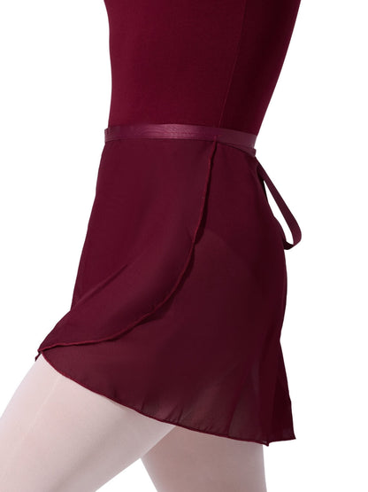 Elegant Georgette Wrap Skirt - Capezio Everyday