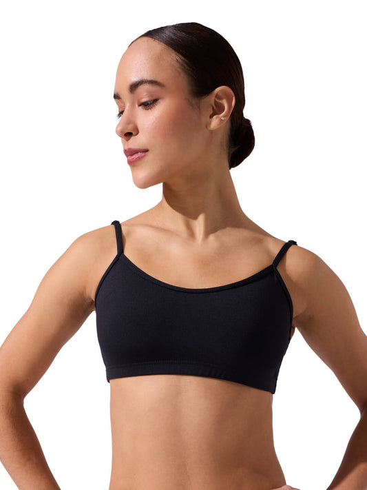 Lined Cami Bra Top with Adjustable Straps - Capezio Classic