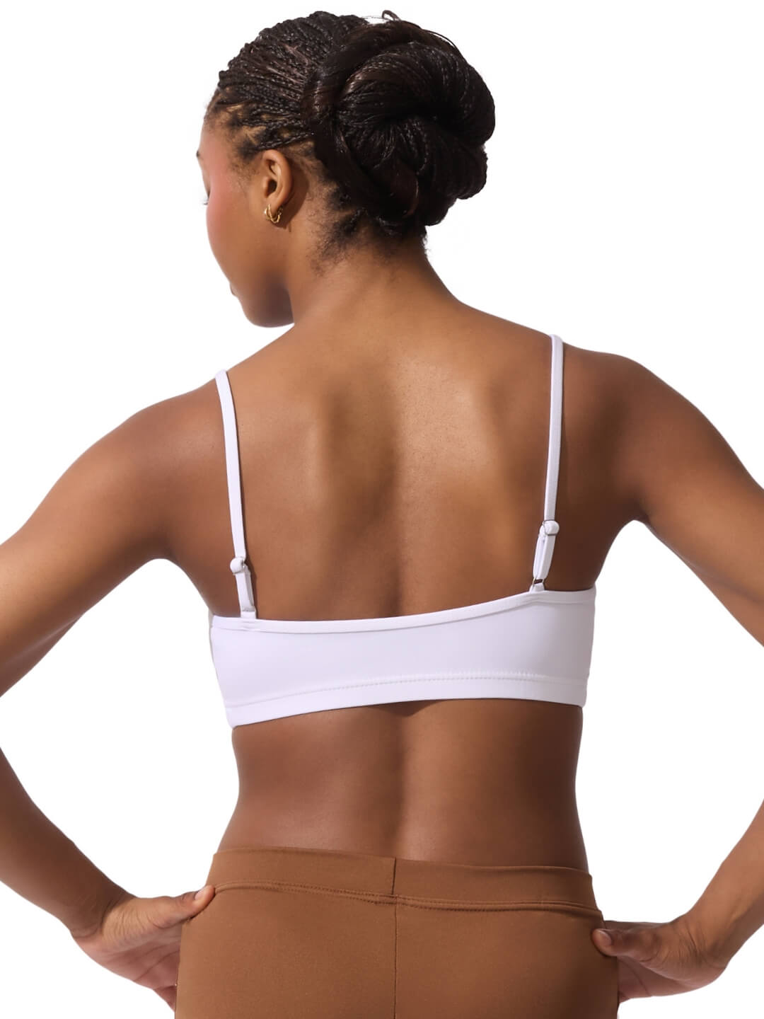 Lined Cami Bra Top with Adjustable Straps - Capezio Classic