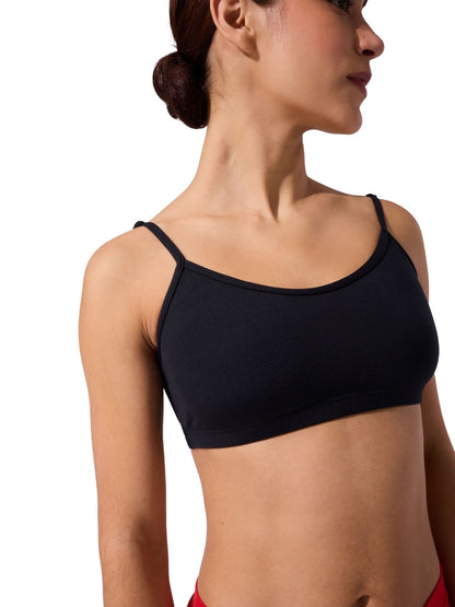 Lined Cami Bra Top with Adjustable Straps - Capezio Classic