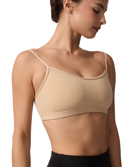 Lined Cami Bra Top with Adjustable Straps - Capezio Classic