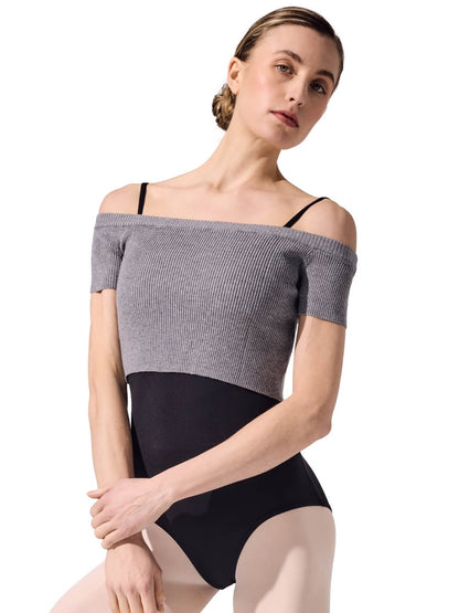 Knit Cropped Sweater - Capezio Everyday
