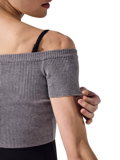 Knit Cropped Sweater - Capezio Everyday