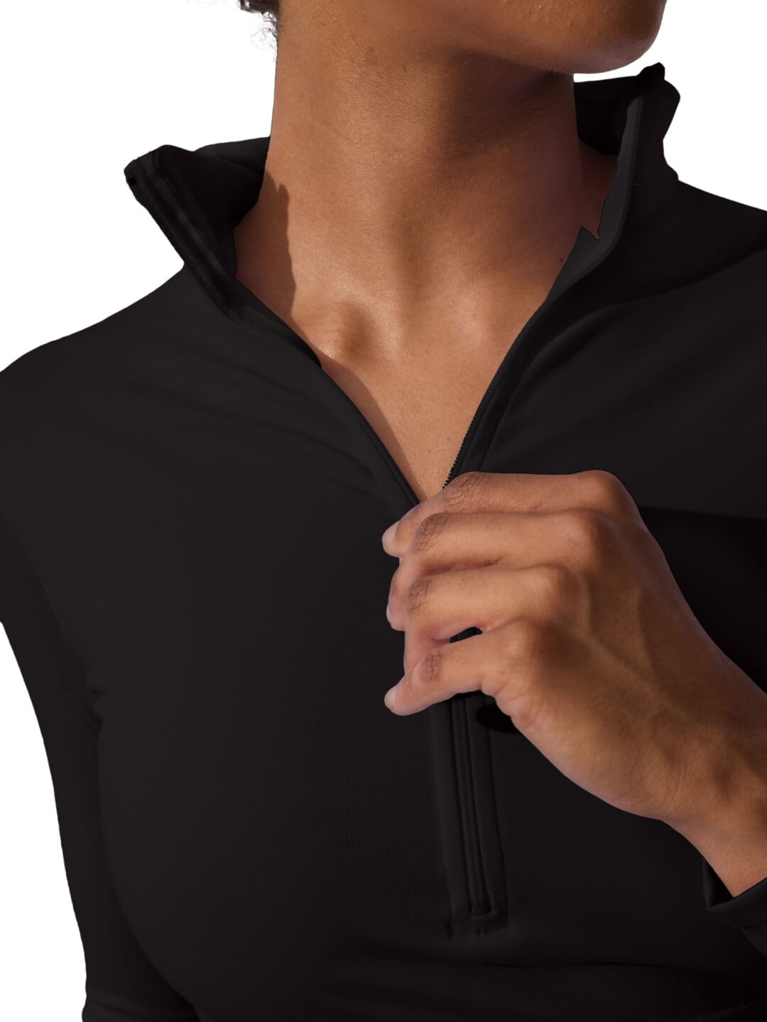 Turtle Neck Long Sleeve Crop Top - Capezio Trending