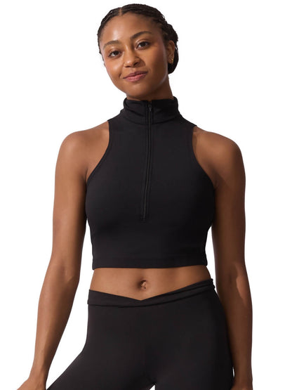Capezio Team Basics Mock Neck Top - Capezio Classic
