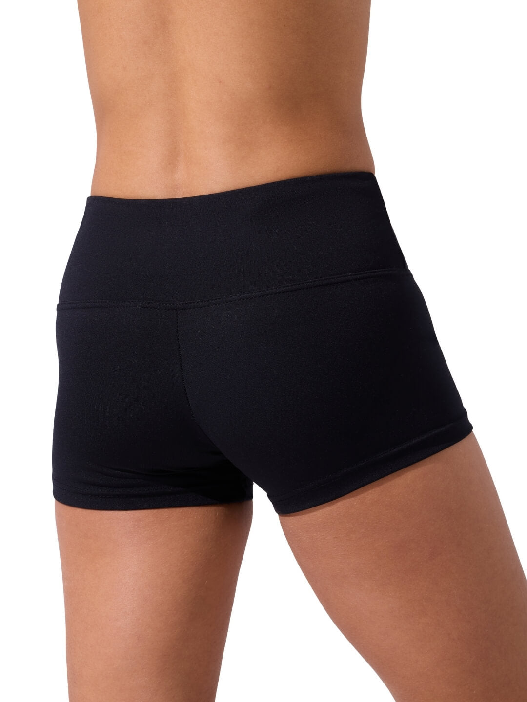 Gusset Short with Wide Waistband - Capezio Everyday