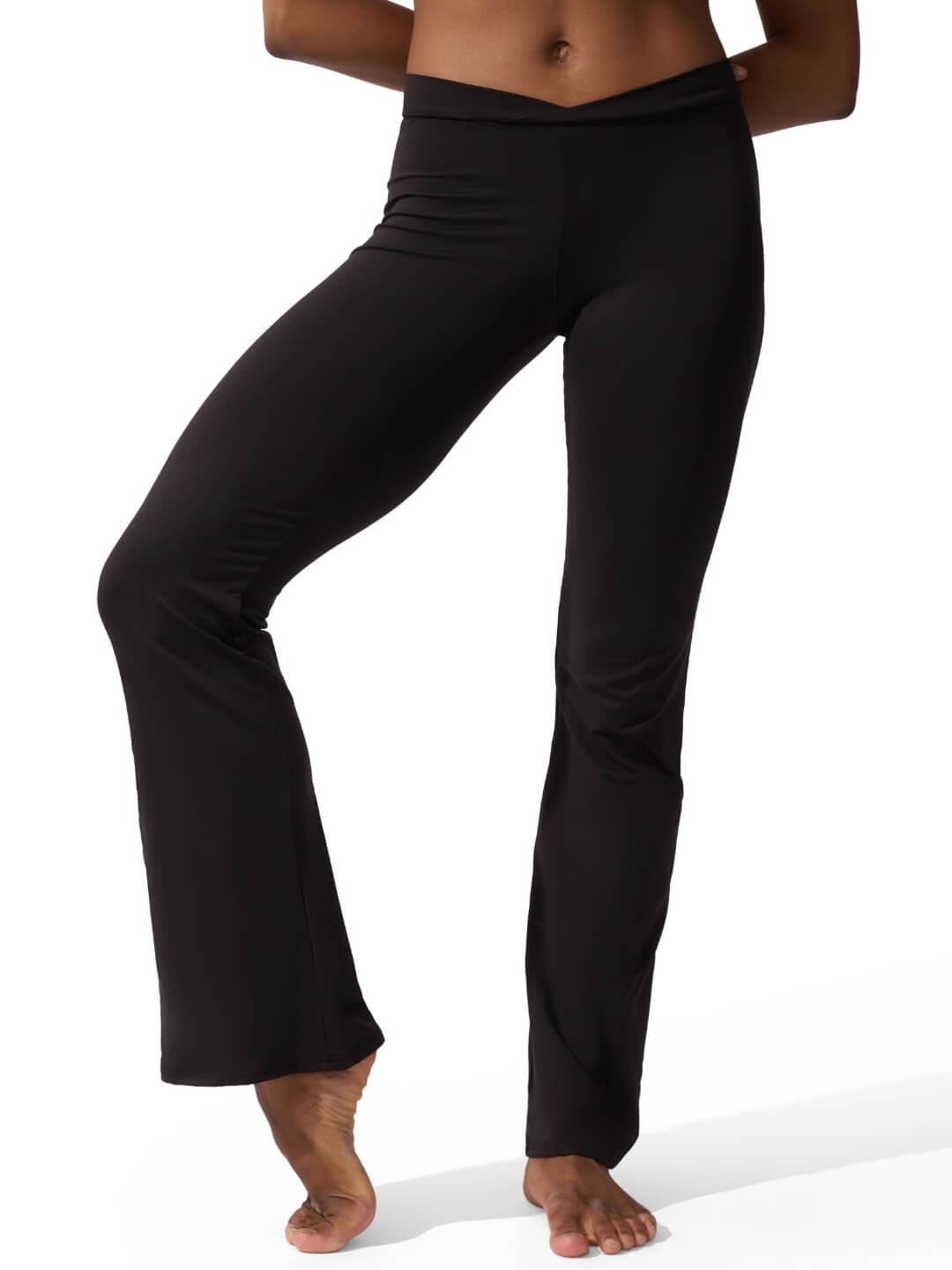 Capezio Studio Collection Cross Front Pant - Capezio Everyday