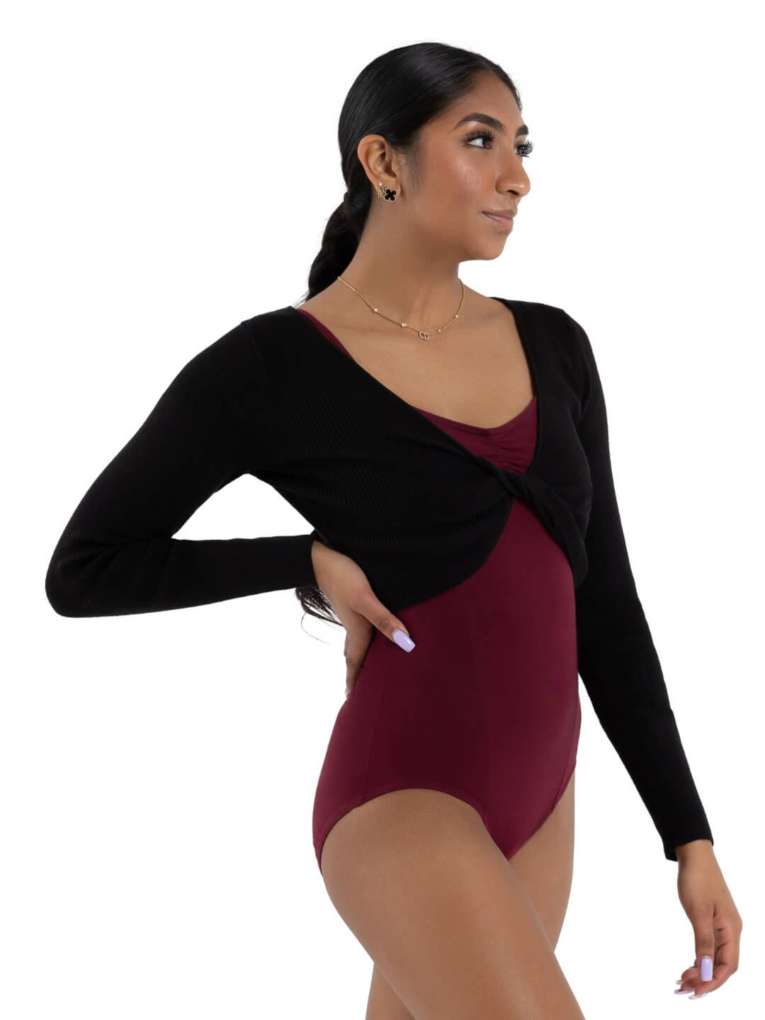Capezio Shrug with Faux Knot - Capezio Exclusive