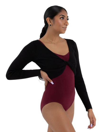 Capezio Shrug with Faux Knot - Capezio Exclusive