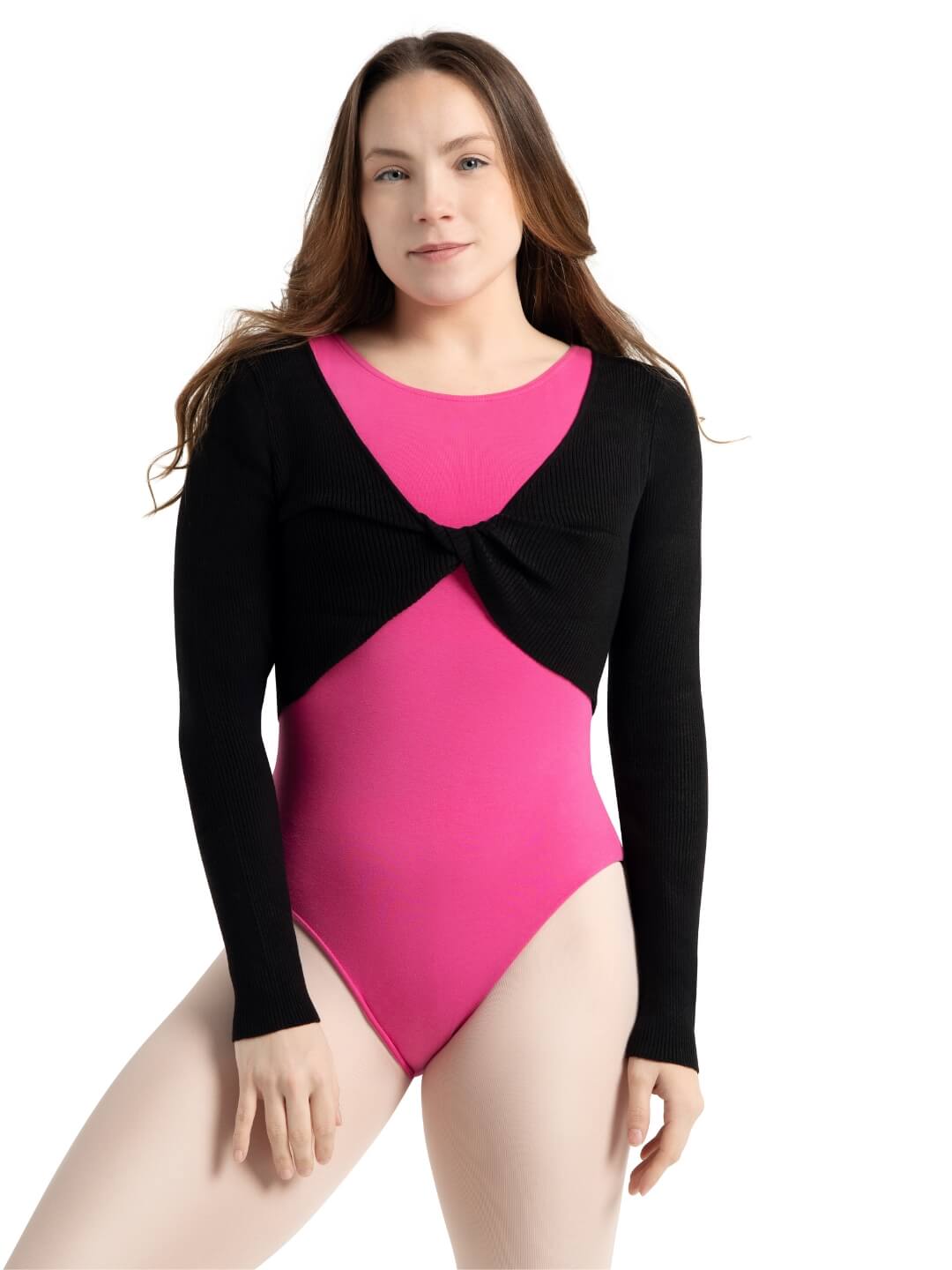 Capezio Shrug with Faux Knot - Capezio Exclusive