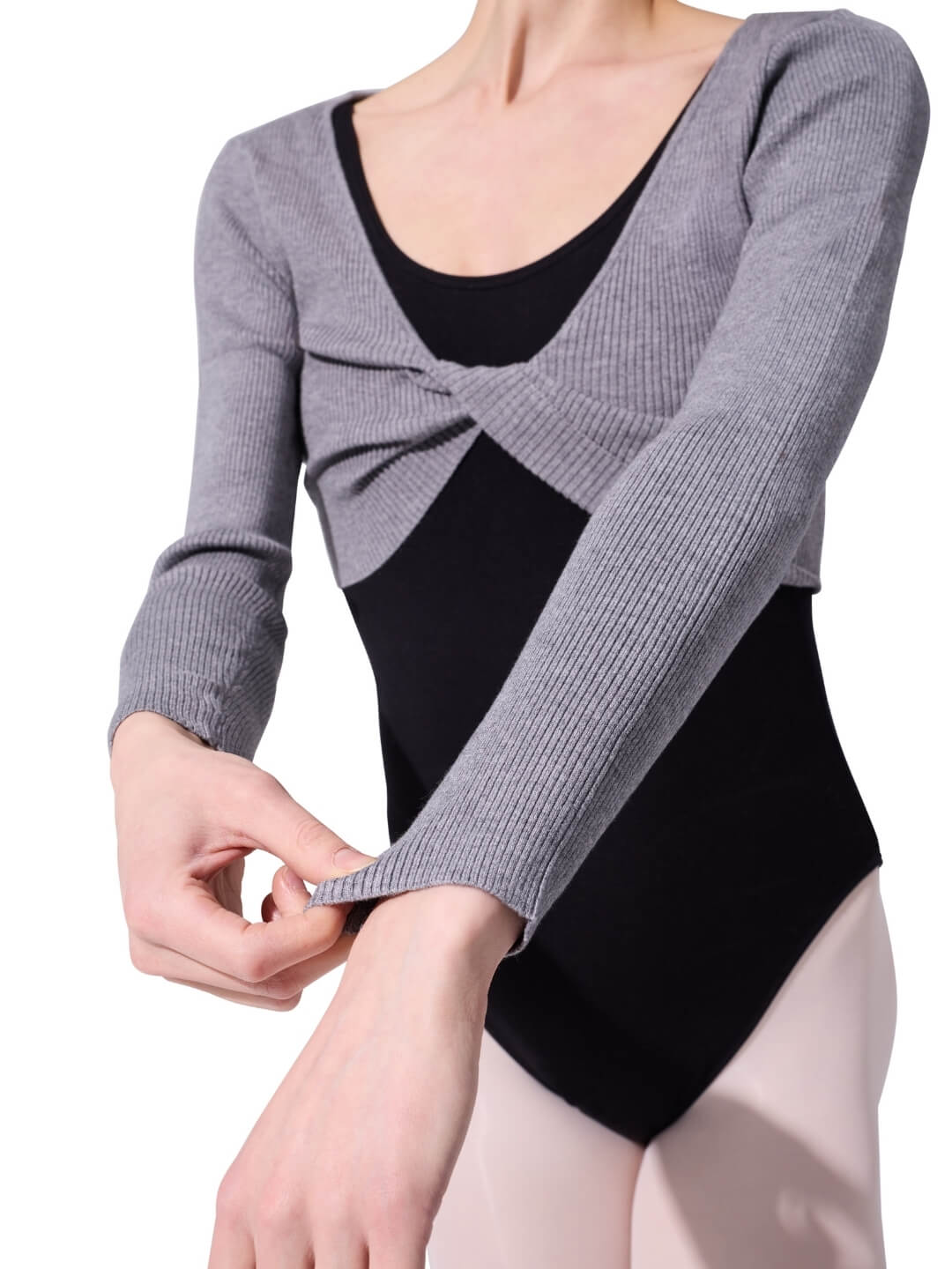 Capezio Shrug with Faux Knot - Capezio Exclusive