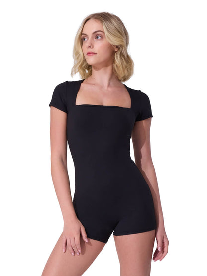 Capezio Studio Collection Evolve Short Sleeve Unitard - Capezio Everyday