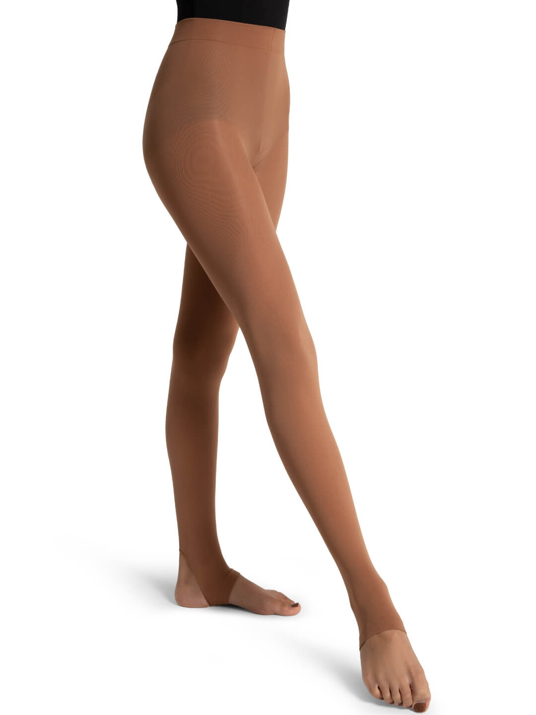 Self Knit Waist Stirrup Tight Wicks Moisture - Capezio Classic