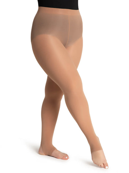 Self Knit Waist Stirrup Tight Wicks Moisture - Capezio Classic