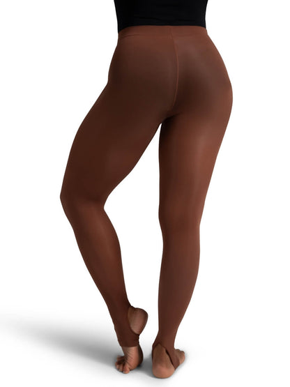 Self Knit Waist Stirrup Tight Wicks Moisture - Capezio Classic