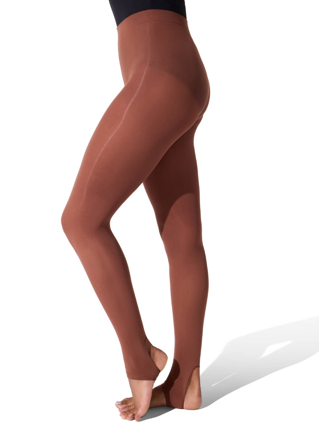Self Knit Waist Stirrup Tight Wicks Moisture - Capezio Classic