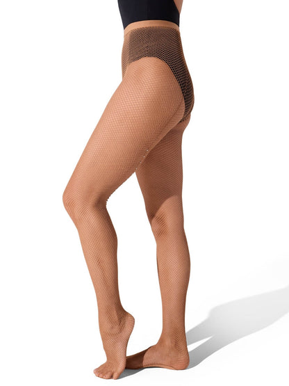 Capezio Professional Rhinestone Fishnet Tight - Capezio Signature