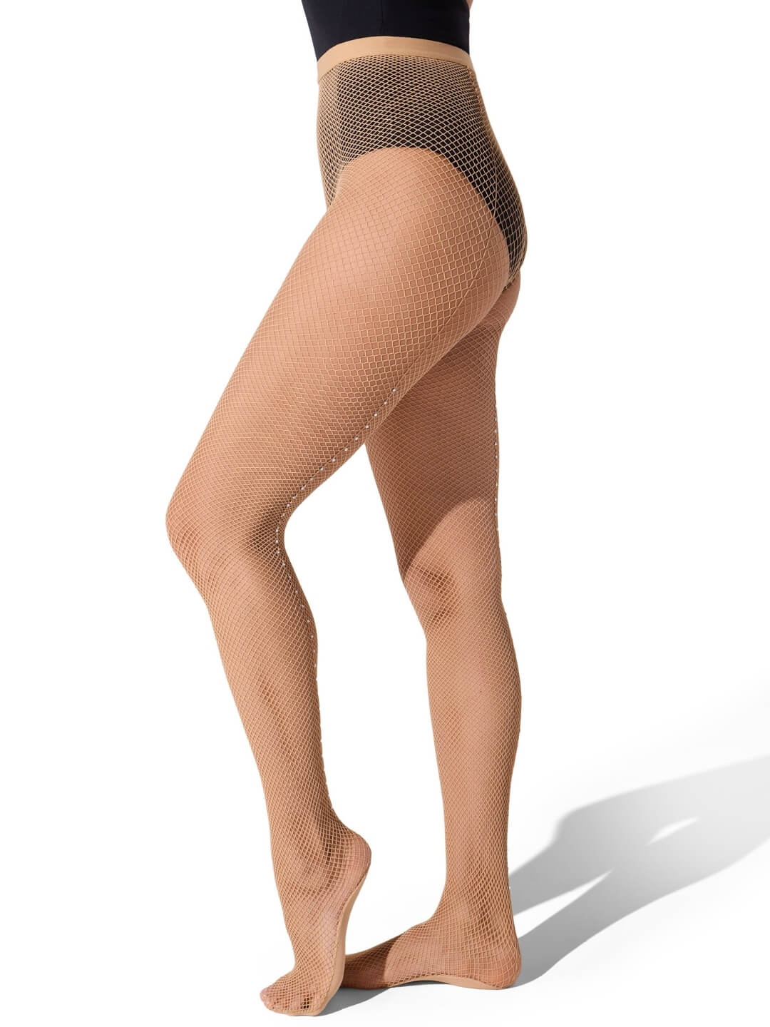 Capezio Professional Rhinestone Fishnet Tight - Capezio Signature