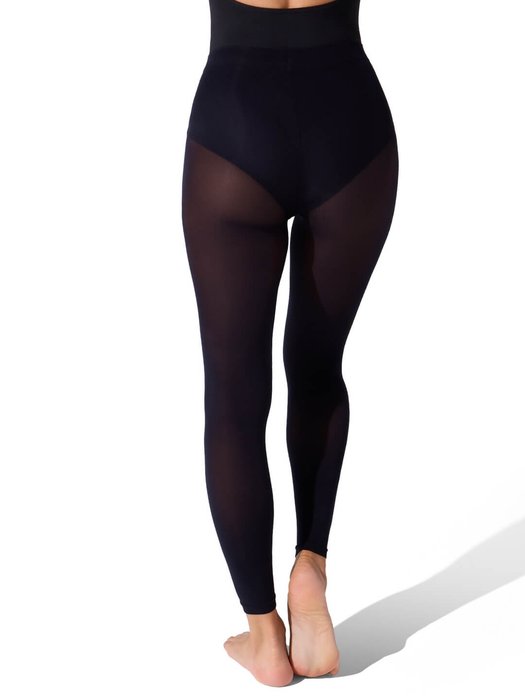 Footless Tight with Self Knit Waistband - Capezio Trending