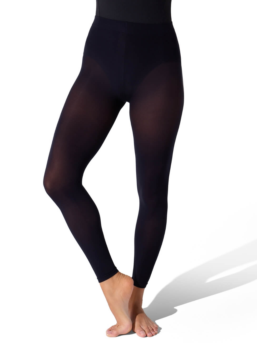 Footless Tight with Self Knit Waistband - Capezio Trending