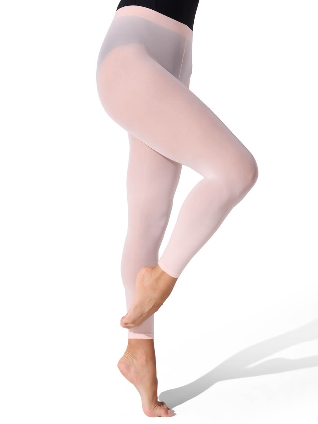 Footless Tight with Self Knit Waistband - Capezio Trending