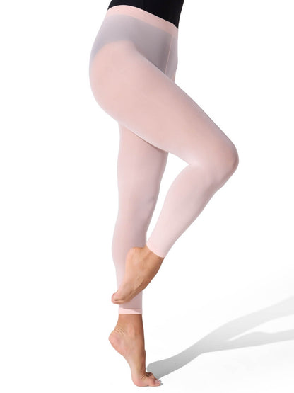 Footless Tight with Self Knit Waistband - Capezio Trending