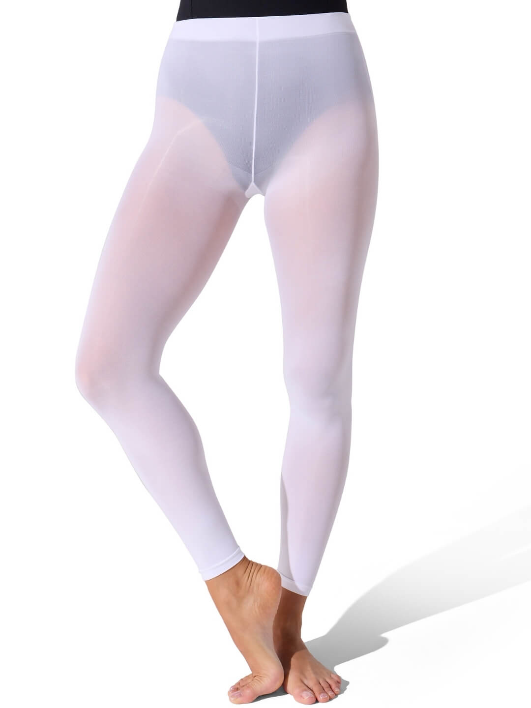 Footless Tight with Self Knit Waistband - Capezio Trending