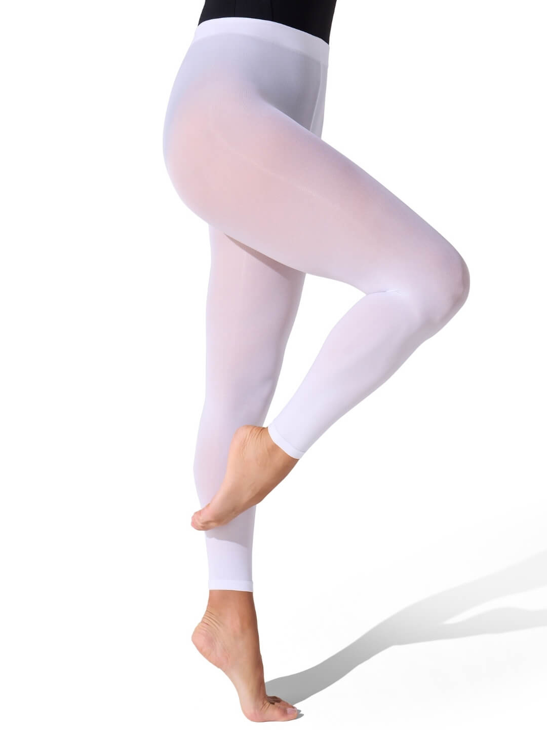 Footless Tight with Self Knit Waistband - Capezio Trending