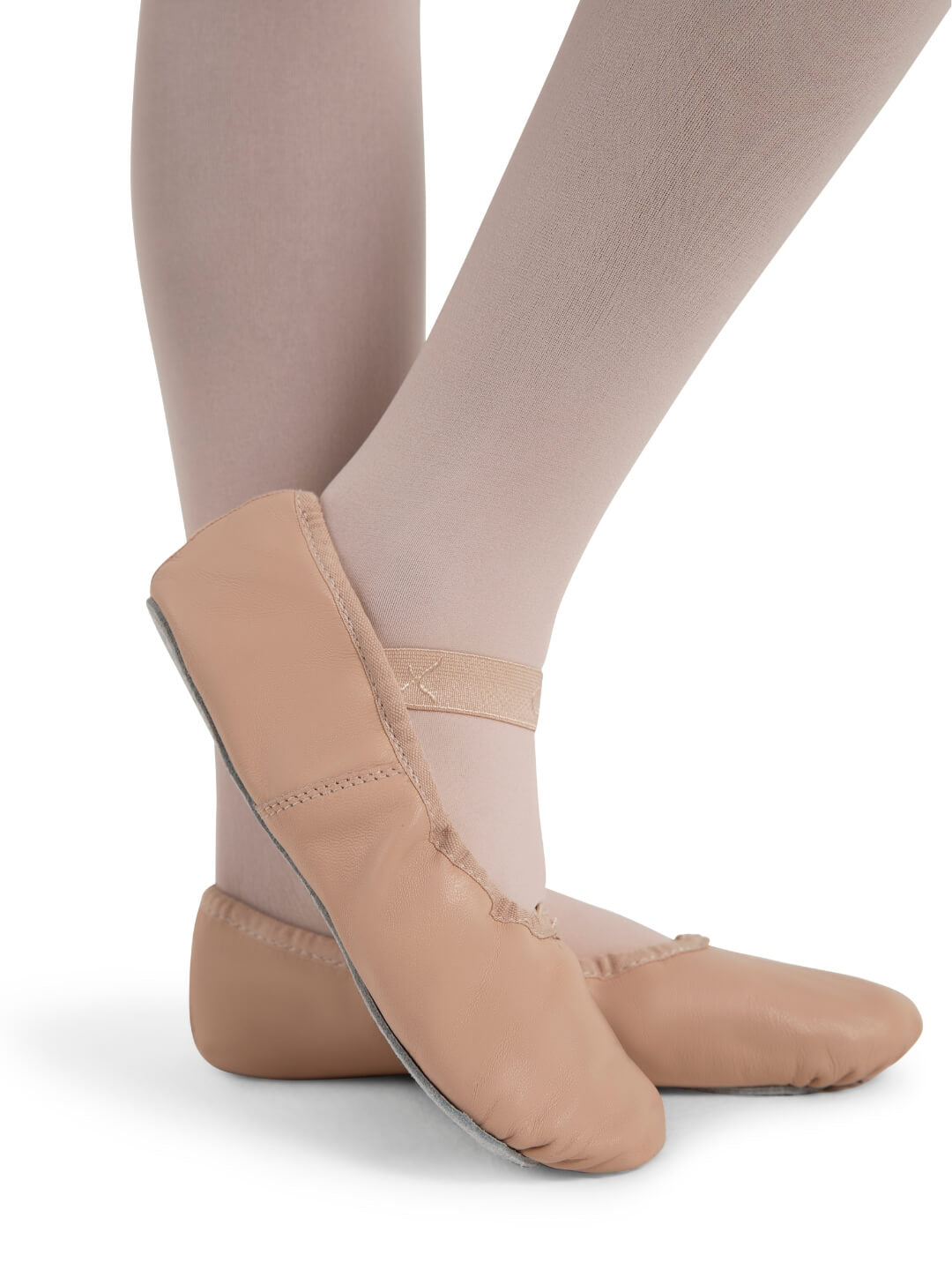Children's Full Sole Leather Daisy Ballet Shoe - Capezio Trending