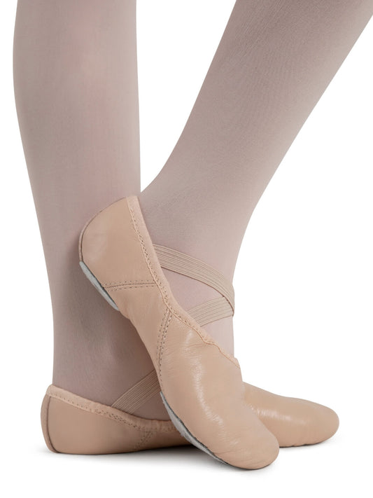 Children's Leather Juliet Ballet Shoe with Unique Arch - Capezio Exclusive