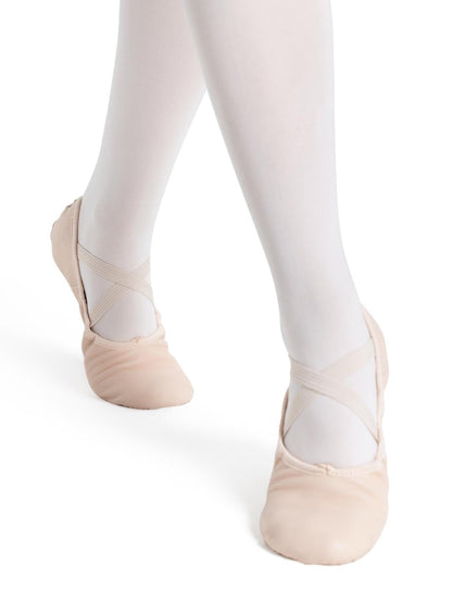 Children's Leather Juliet Ballet Shoe with Unique Arch - Capezio Exclusive