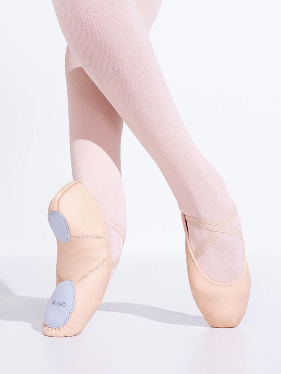 Children's Leather Juliet Ballet Shoe with Unique Arch - Capezio Exclusive